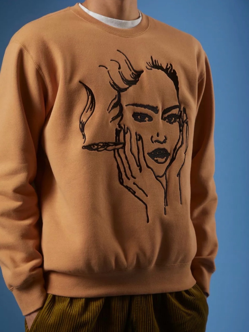 OBEY Men's Grass Crew Neck Sweatshirt